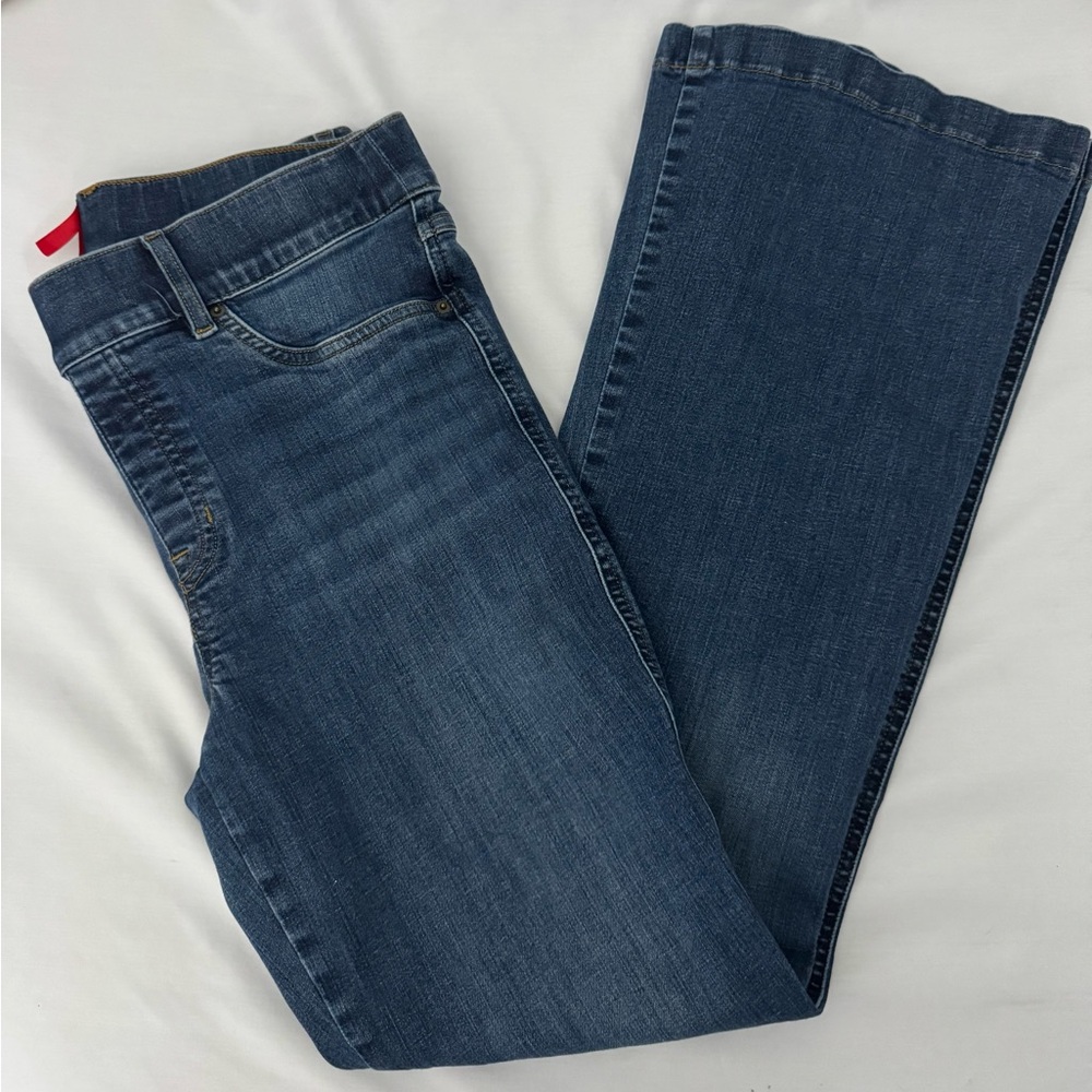 Spanx Flare Jeans Midnight Shade petite Large